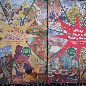 Disney Holiday Activity Book Set - Red and Green